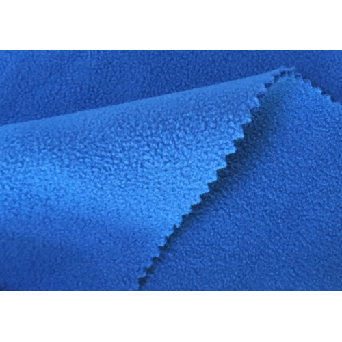 Polyester dyed micro bonded polar fleece fabric